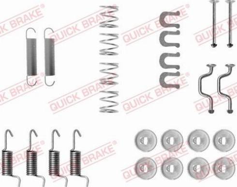 OJD Quick Brake 105-0810 - Accessory Kit, parking brake shoes parts5.com