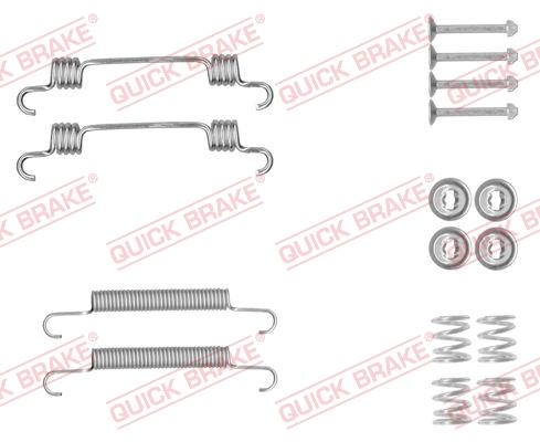 OJD Quick Brake 105-0887 - Set accesorii, saboti frana parcare www.parts5.com