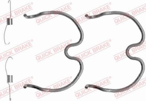 OJD Quick Brake 105-0837 - Accessory Kit, brake shoes www.parts5.com