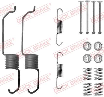 OJD Quick Brake 105-0825 - Accessory Kit, brake shoes www.parts5.com