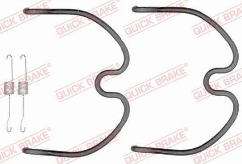 OJD Quick Brake 105-0872 - Accessory Kit, brake shoes www.parts5.com