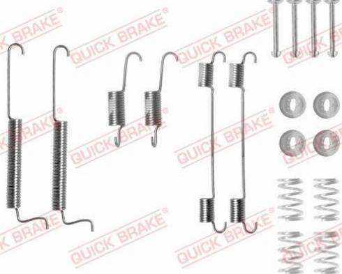 OJD Quick Brake 1050795 - Accessory Kit, brake shoes www.parts5.com