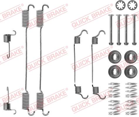 OJD Quick Brake 1050740 - Комплектующие, барабанный тормозной механизм www.parts5.com