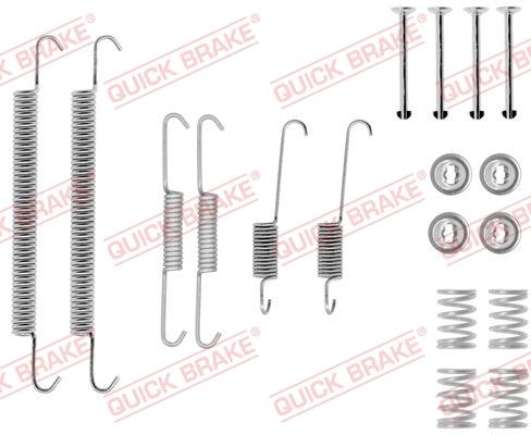 OJD Quick Brake 1050757 - Aksesuar seti, Fren pabucu www.parts5.com