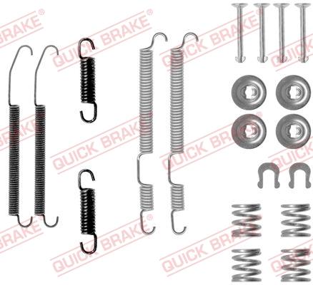 OJD Quick Brake 1050760 - Tarvikesarja, jarrukengät www.parts5.com