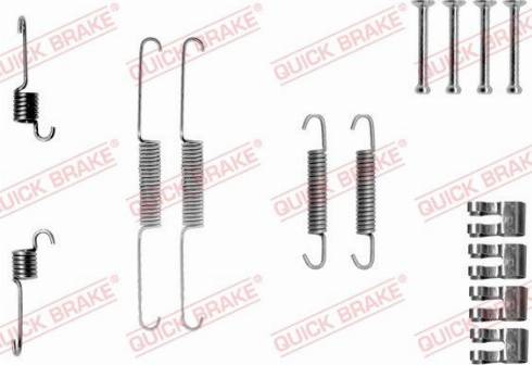 OJD Quick Brake 105-0763 - Accessory Kit, brake shoes www.parts5.com