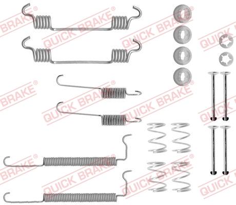 OJD Quick Brake 105-0710 - Accessory Kit, brake shoes www.parts5.com