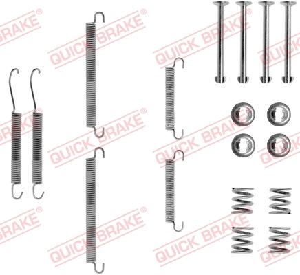 OJD Quick Brake 105-0713 - Set accesorii, saboti frana parcare www.parts5.com