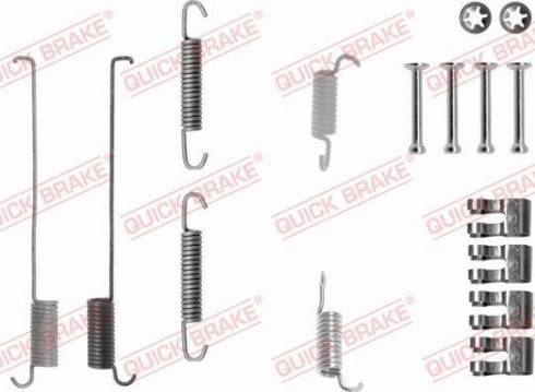 OJD Quick Brake 1050739 - Set accesorii, sabot de frana www.parts5.com