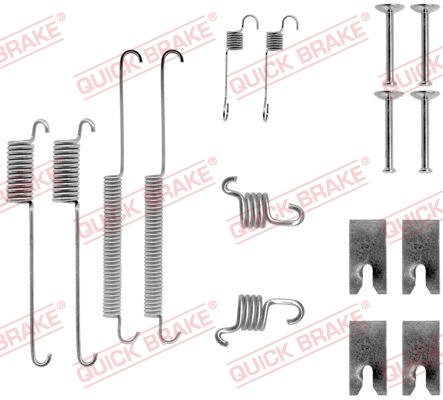 OJD Quick Brake 1050732 - Комплектующие, барабанный тормозной механизм www.parts5.com