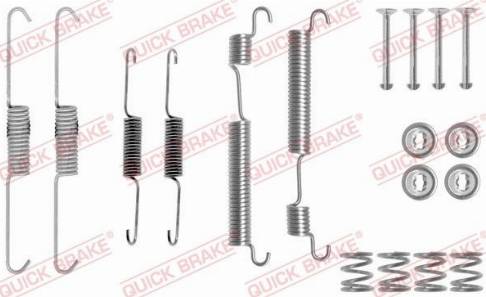 OJD Quick Brake 1050770 - Sada příslušenství, brzdové čelisti www.parts5.com