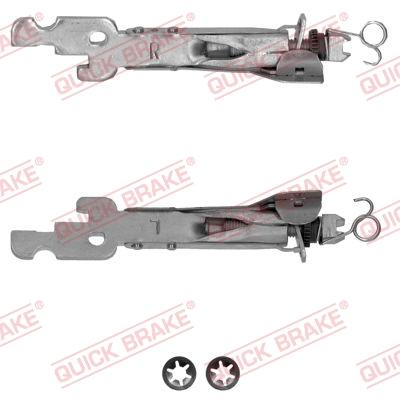 OJD Quick Brake 101 53 004 - Тормозные колодки, дисковые, комплект www.parts5.com