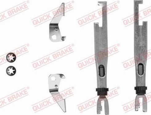 OJD Quick Brake 102 53 001 - Brake Pad Set, disc brake www.parts5.com