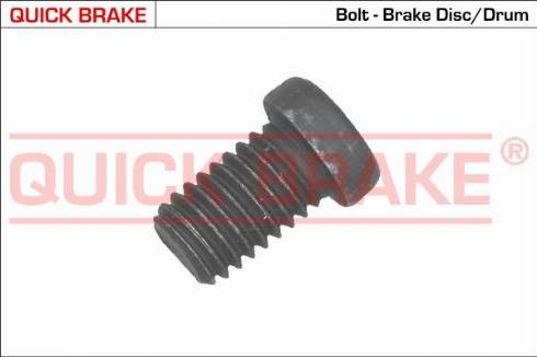 OJD Quick Brake 11668 - Bolt, brake caliper www.parts5.com