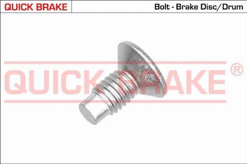 OJD Quick Brake 11663 - Bolt, brake caliper www.parts5.com