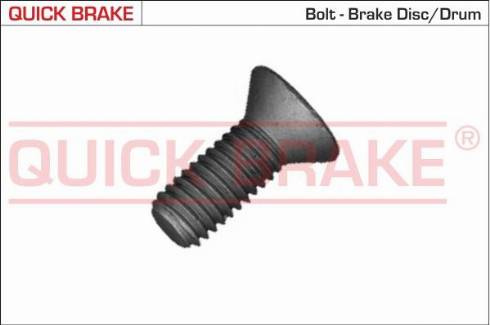 OJD Quick Brake 11676 - Bolt, brake caliper www.parts5.com