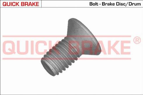 OJD Quick Brake 11670 - Bolt, brake caliper www.parts5.com