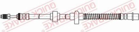 OJD Quick Brake 32.847 - Brake Hose www.parts5.com