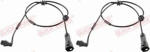 OJD Quick Brake WS0157A - Styk ostrzegawczy, zużycie okładzin hamulcowych www.parts5.com