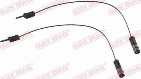 OJD Quick Brake WS 0116 A - Warning Contact, brake pad wear www.parts5.com