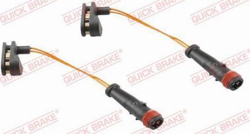 OJD Quick Brake WS 0229 A - İkaz kontağı, fren balatası aşınması www.parts5.com