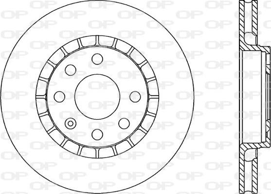 Delphi BG2443 - Kočioni disk www.parts5.com