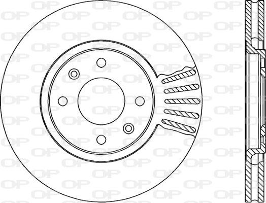 KRAFT AUTOMOTIVE 6045600 - Brake Disc www.parts5.com