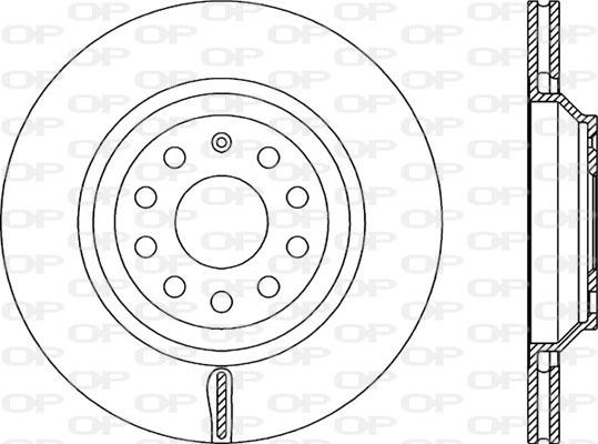 Delphi BG3975 - Disc frana www.parts5.com