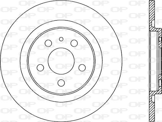 KRAFT AUTOMOTIVE 6055935 - Disc frana www.parts5.com