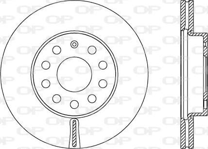 Ferodo DDF2400C-1 - Disco de freno www.parts5.com