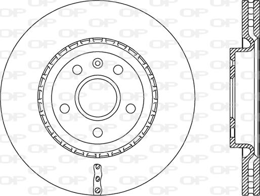 KRAFT AUTOMOTIVE 6041737 - Brzdový kotouč www.parts5.com