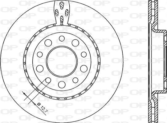 Swag 74 94 3962 - Brake Disc www.parts5.com