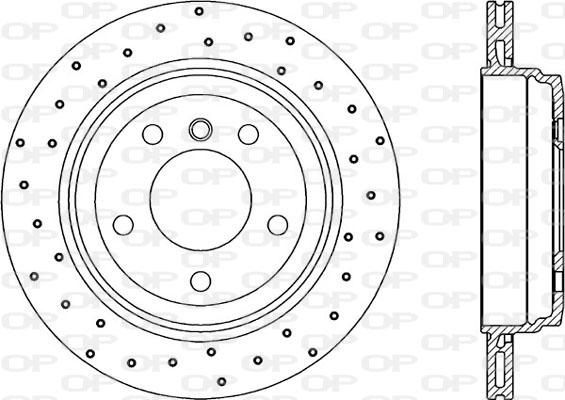 Blue Print ADB114398 - Тормозной диск www.parts5.com