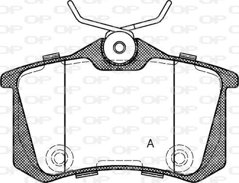 KRAFT AUTOMOTIVE 6010951 - Σετ τακάκια, δισκόφρενα www.parts5.com