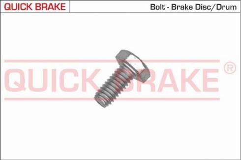 OJD Quick Brake 4904 - Bolt, brake caliper www.parts5.com