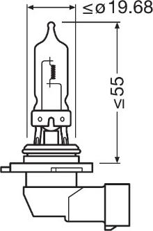 Osram 9005CBN-HCB - Bulb, spotlight www.parts5.com