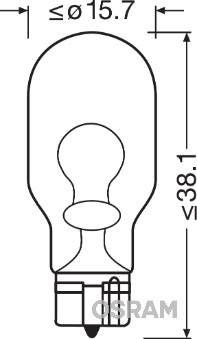 Osram 921 - Bulb, indicator parts5.com