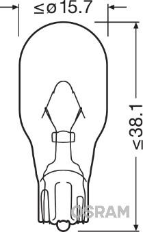 Osram 921NA - Bec, semnalizator www.parts5.com