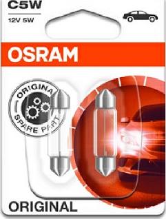 Osram 6418-02B - Bulb, licence plate light parts5.com