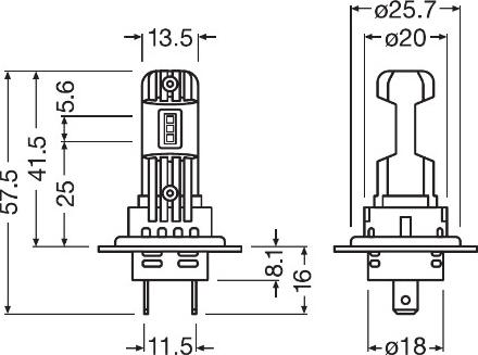 Osram 64210DWESY-HCB - Bulb, spotlight www.parts5.com