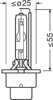 Osram 66440XNN - Ampul, uzun huzme far www.parts5.com