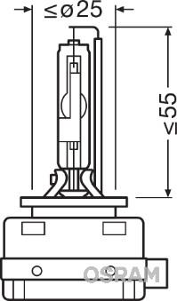 Osram 66150 - Lámpara, faro de carretera www.parts5.com