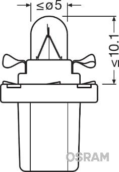 Osram LEDDMI 8V0 BK S - Indicator Set www.parts5.com