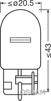 Osram 7505-02B - Bulb, indicator www.parts5.com