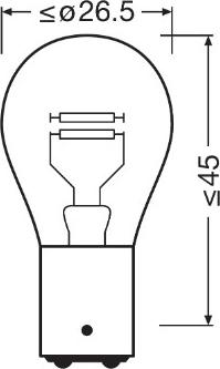 Osram 7537TSP - Крушка с нагреваема жичка, мигачи www.parts5.com