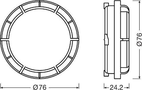 Osram LEDCAP06 - Капачка, главен фар www.parts5.com