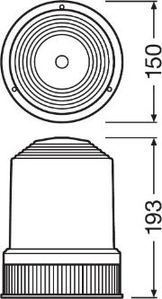 Osram RBL101 - Rotating Beacon www.parts5.com