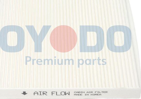 Oyodo 40F0020-OYO - Filter, interior air www.parts5.com