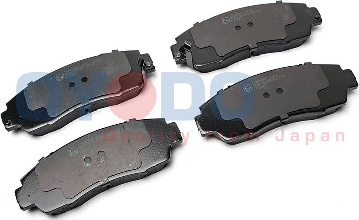 Oyodo 10H4047-OYO - Brake Pad Set, disc brake www.parts5.com