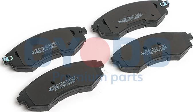 Oyodo 10H0503-OYO - Brake Pad Set, disc brake parts5.com